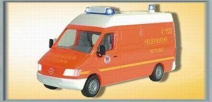 Mercedes Benz Sprinter "Fire Department"<br /><a href='images/pictures/Viessmann/3231.jpg' target='_blank'>Full size image</a>